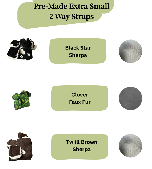 Pre Made Extra Small Rabbit Socks (2-Way)