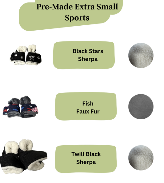 Pre Made Extra Small Rabbit Socks (Sport)