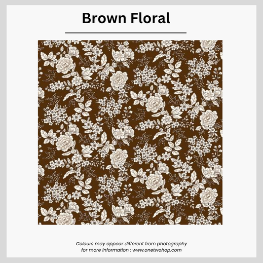 Brown Floral (Cat)