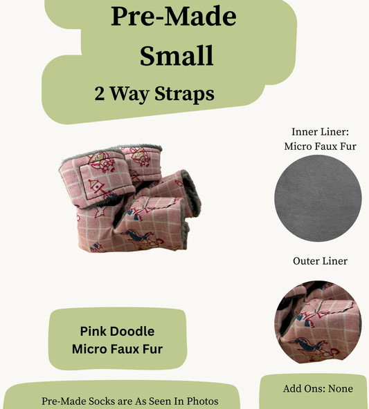 Pre Made Small Rabbit Socks (2-Way)