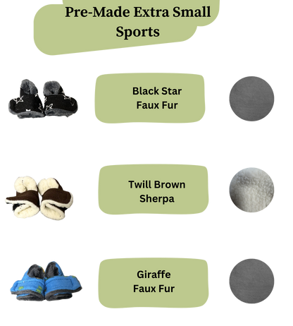 Pre Made Extra Small Rabbit Socks (Sport)
