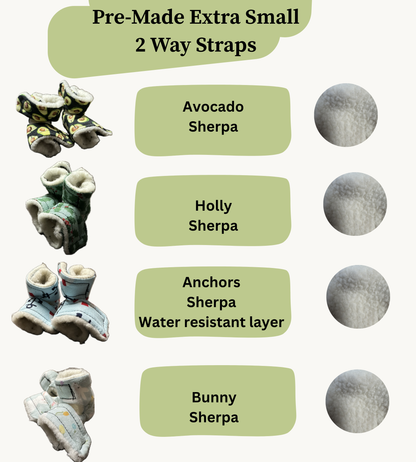 Pre Made Extra Small Rabbit Socks (2-Way)