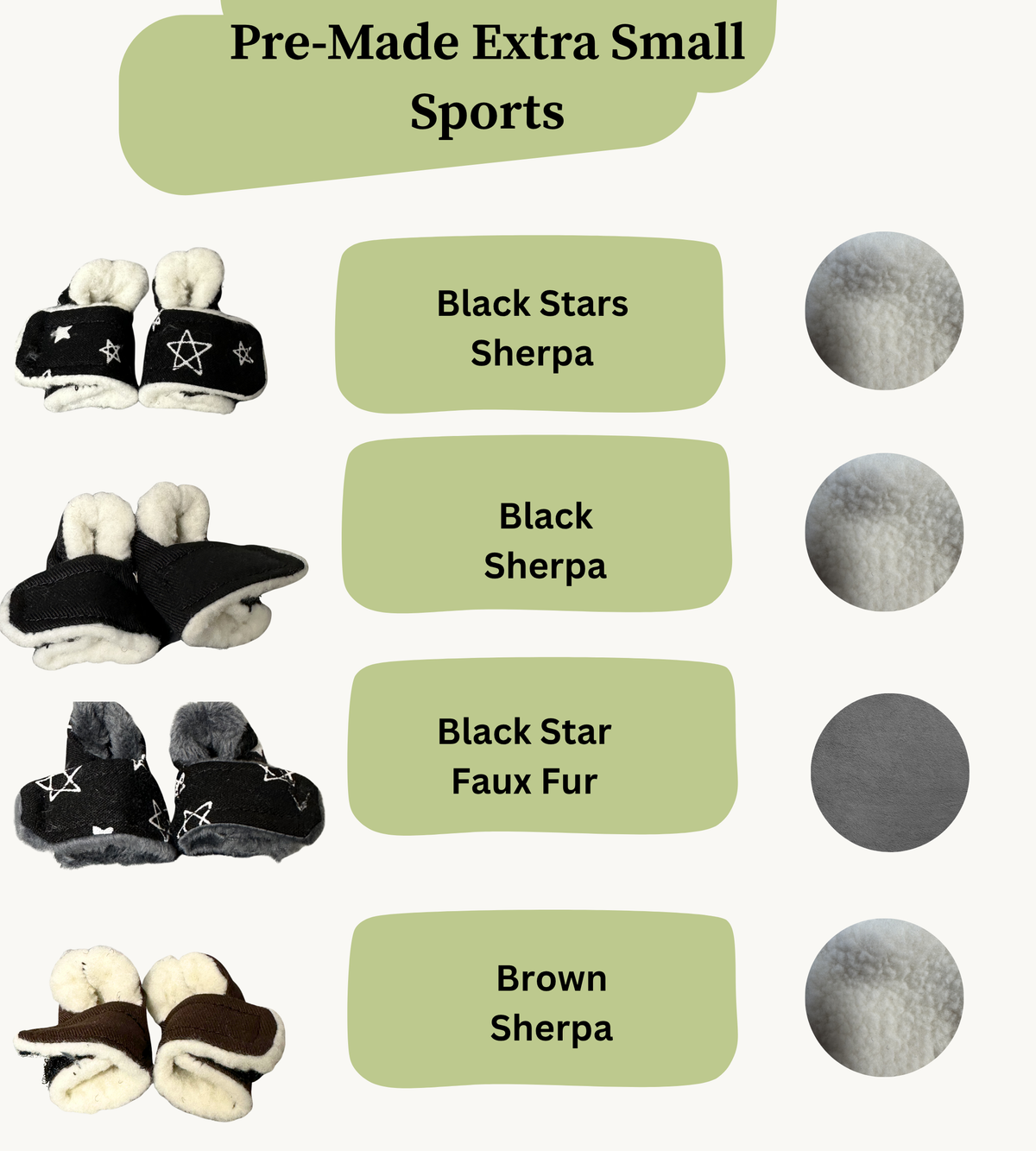 Pre Made Extra Small Rabbit Socks (Sport)