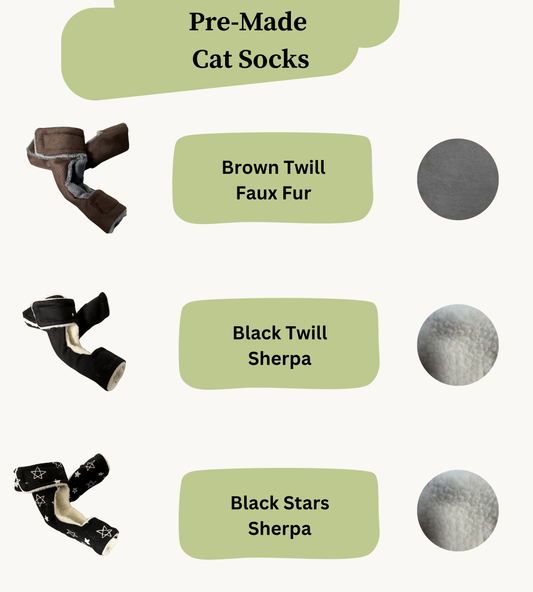 Pre Made Cat Socks
