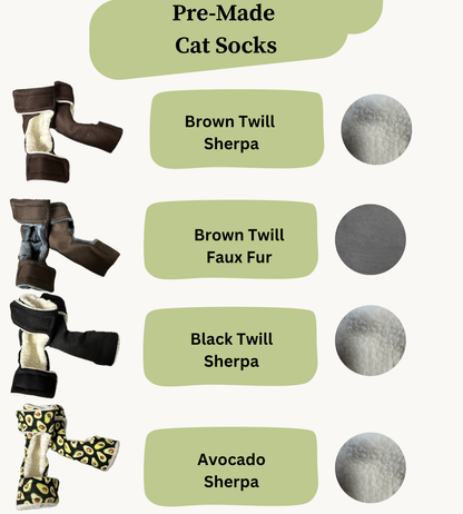 Pre Made Cat Socks