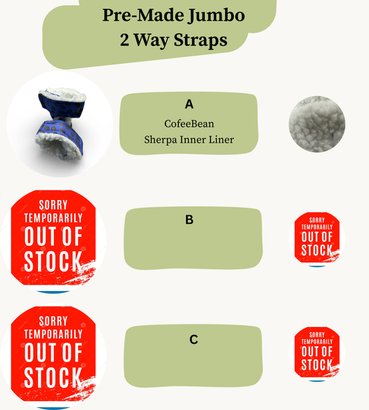 Pre Made Jumbo Rabbit Socks (2-Way)