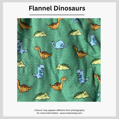 Flannel Dinosaurs (Cat)