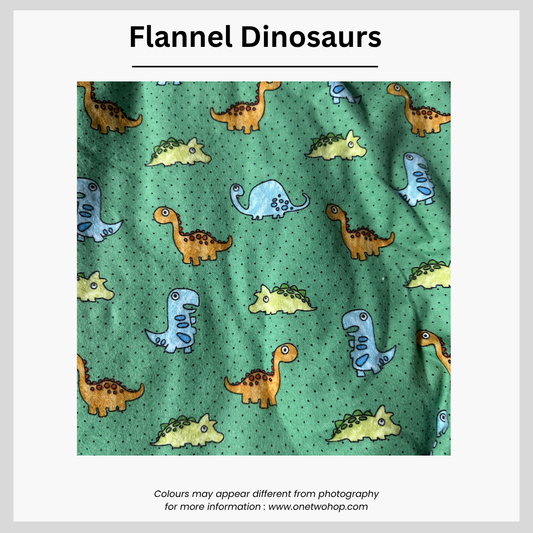 Flannel Dinosaurs (Cat)