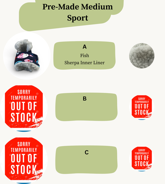 Pre Made Medium Rabbit Socks (Sport)