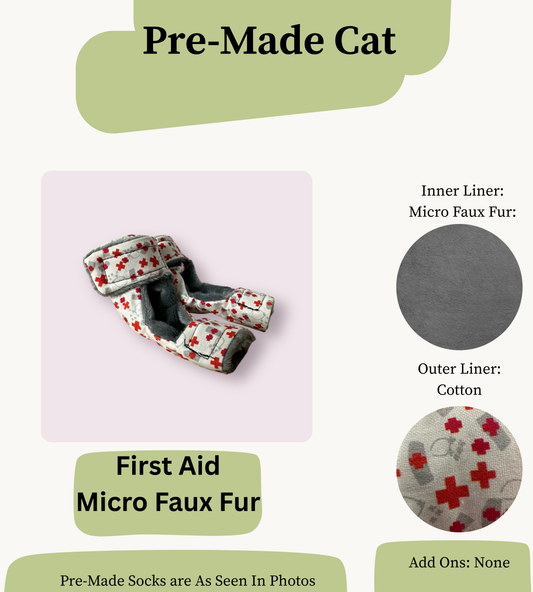 Pre Made Cat Socks