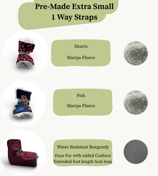 Pre Made Extra Small Rabbit Socks (1-Way)