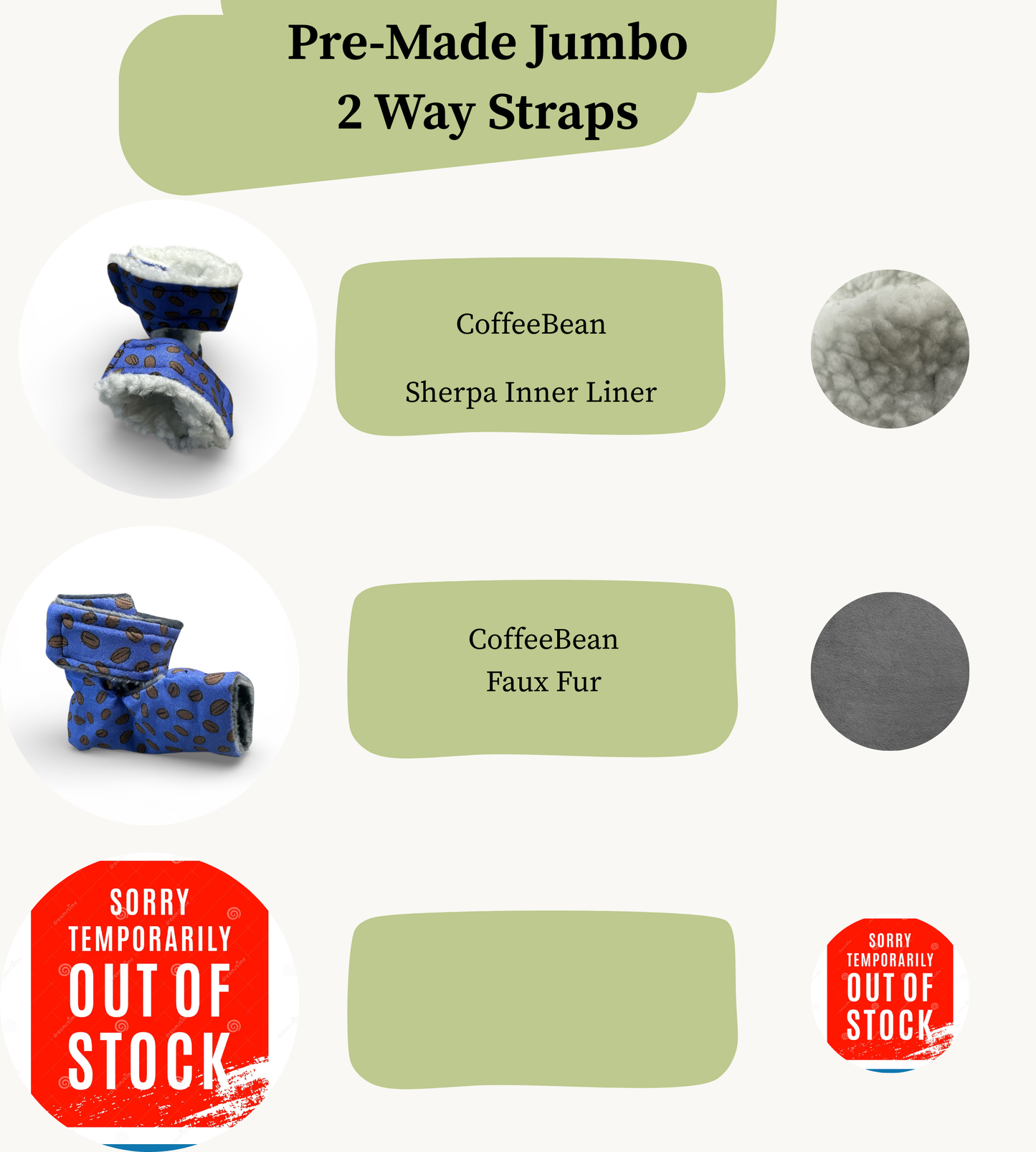 Pre Made Jumbo Rabbit Socks (2-Way)