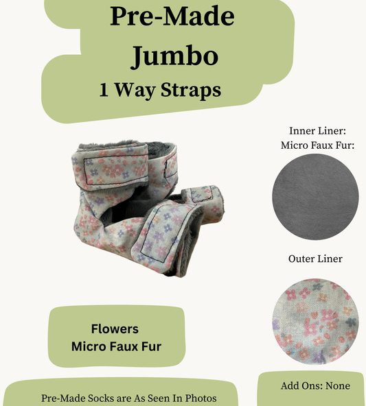 Pre Made Jumbo Rabbit Socks (1-Way)