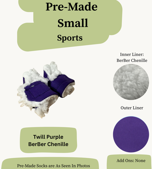 Pre Made Small Rabbit Socks (Sport)