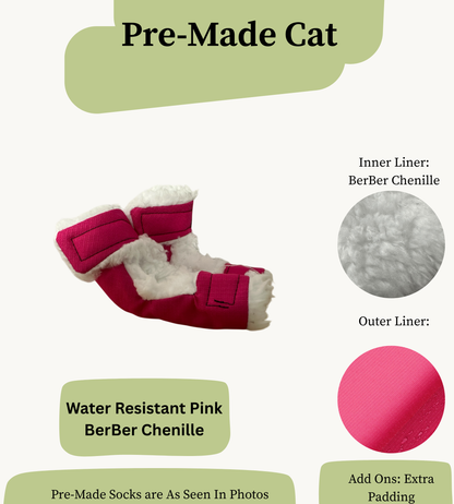 Pre Made Cat Socks